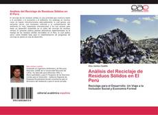 Capa do livro de Análisis del Reciclaje de Residuos Sólidos en El Perú 