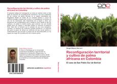 Capa do livro de Reconfiguración territorial y cultivo de palma africana en Colombia 