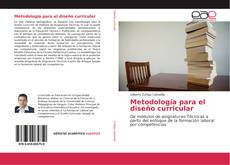 Bookcover of Metodología para el diseño curricular
