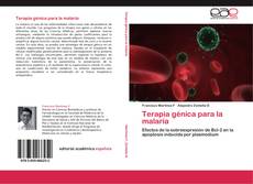 Couverture de Terapia génica para la malaria