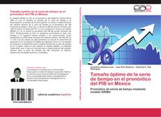 Portada del libro de Tamaño óptimo de la serie de tiempo en el pronóstico del PIB en México