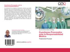 Portada del libro de Cuestiones Procesales ante la Responsabilidad Médica