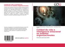 Capa do livro de Calidad de vida e inteligencia emocional en ámbitos organizacionales 