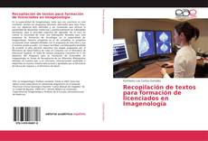 Capa do livro de Recopilación de textos para formación de licenciados en Imagenología 