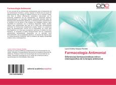 Capa do livro de Farmacología Antimonial 