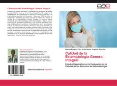 Capa do livro de Calidad de la Estomatología General Integral 