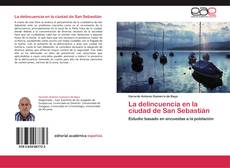 Capa do livro de La delincuencia en la ciudad de San Sebastián 