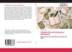 Capa do livro de Lingüística de corpus y literatura 