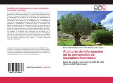 Portada del libro de Auditoría de información en la prevención de incendios forestales