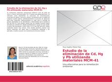 Portada del libro de Estudio de la eliminación de Cd, Hg y Pb utilizando materiales MCM-41