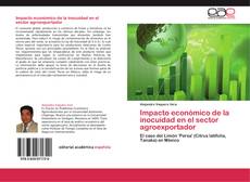 Portada del libro de Impacto económico de la inocuidad en el sector agroexportador