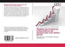 Portada del libro de Modelo de fronteras estocásticas de producción con datos panel