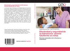 Capa do livro de Efectividad y seguridad de la hidroxiúrea: anemia falciforme en niños 