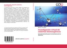 Portada del libro de Investigación virtual de sistemas bioinorgánicos