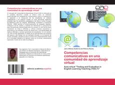 Buchcover von Competencias comunicativas en una comunidad de aprendizaje virtual