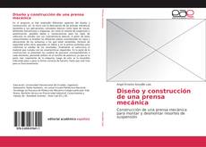 Capa do livro de Diseño y construcción de una prensa mecánica 