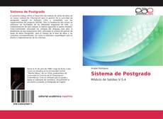 Sistema de Postgrado kitap kapağı