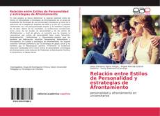Capa do livro de Relación entre Estilos de Personalidad y estrategias de Afrontamiento 