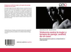 Capa do livro de Violencia contra la mujer y terapia de pareja: análisis de un caso 