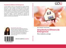 Capa do livro de Arquitectura Efímera de Emergencia 