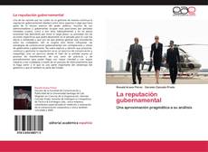 Capa do livro de La reputación gubernamental 