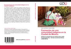 Portada del libro de Formación de una comunidad indígena en la Ciudad de México