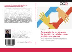 Couverture de Propuesta de un sistema de gestión de calidad para las microempresas