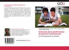 Обложка Vivencia de la preferencia de género homosexual