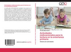 Capa do livro de Actividades motivacionales para la lectura en la enseñanza primaria 