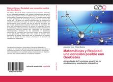 Capa do livro de Matemáticas y Realidad: una conexión posible con GeoGebra 