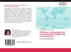 Portada del libro de Políticas y estrategias de comunicación doctorales en Venezuela