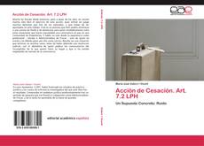 Обложка Acción de Cesación. Art. 7.2 LPH