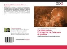 Bookcover of Factibilidad de Producción de Cobre en Argentina