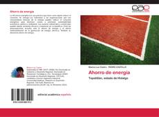 Buchcover von Ahorro de energía