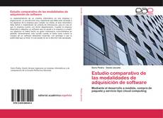 Buchcover von Estudio comparativo de las modalidades de adquisición de software