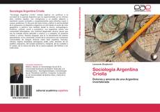Portada del libro de Sociología Argentina Criolla
