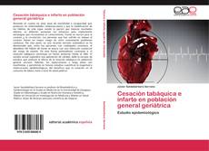 Capa do livro de Cesación tabáquica e infarto en población general geriátrica 