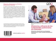 Buchcover von Eficiencia y eficacia de los surfactantes pulmonares en Colombia