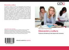 Bookcover of Educación y cultura