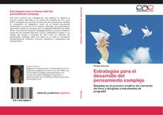 Estrategias para el desarrollo del pensamiento complejo kitap kapağı