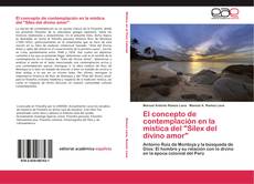 Bookcover of El concepto de contemplación en la mística del "Sílex del divino amor"
