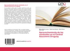 Capa do livro de Aprovechamiento de los residuales en el Central Azucarero Uruguay 