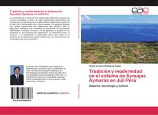 Buchcover von Tradición y modernidad en el sistema de Aynuqas Aymaras en Juli Perú