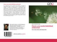 Capa do livro de Hacia una sustentabilidad ambiental 