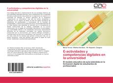 Capa do livro de E-actividades y competencias digitales en la universidad 