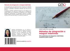 Capa do livro de Métodos de integración e integral indefinida 