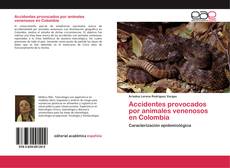Portada del libro de Accidentes provocados por animales venenosos en Colombia