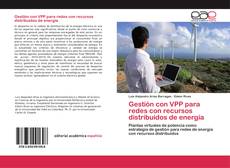 Portada del libro de Gestión con VPP para redes con recursos distribuidos de energía