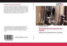 Buchcover von El delito de simulación de delito