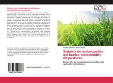 Buchcover von Sistema de motorización del tambo, intersiembra de pasturas